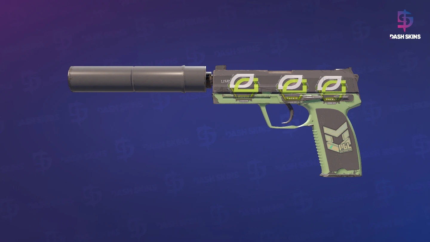 USP-S | Para Green (Minimal Wear) Screenshot Playside