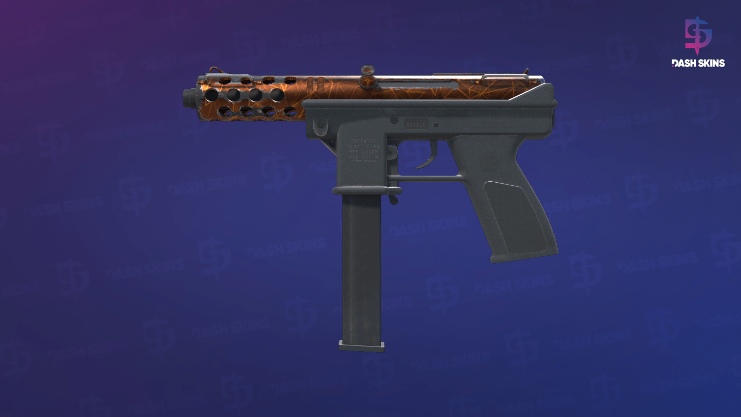 Tec-9 | Red Quartz (Field-Tested) Screenshot Playside