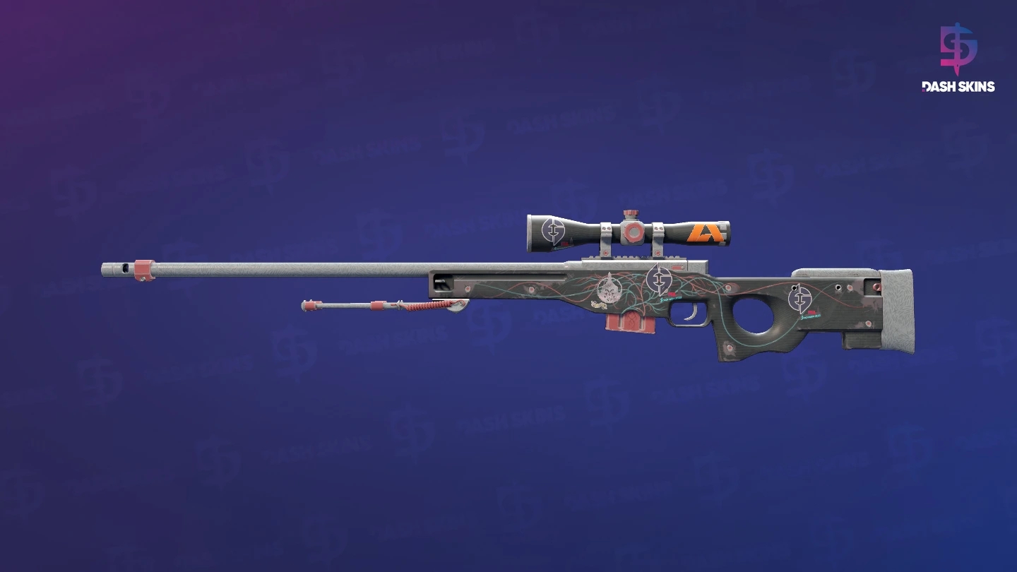 AWP | Capillary (Field-Tested) Screenshot Playside