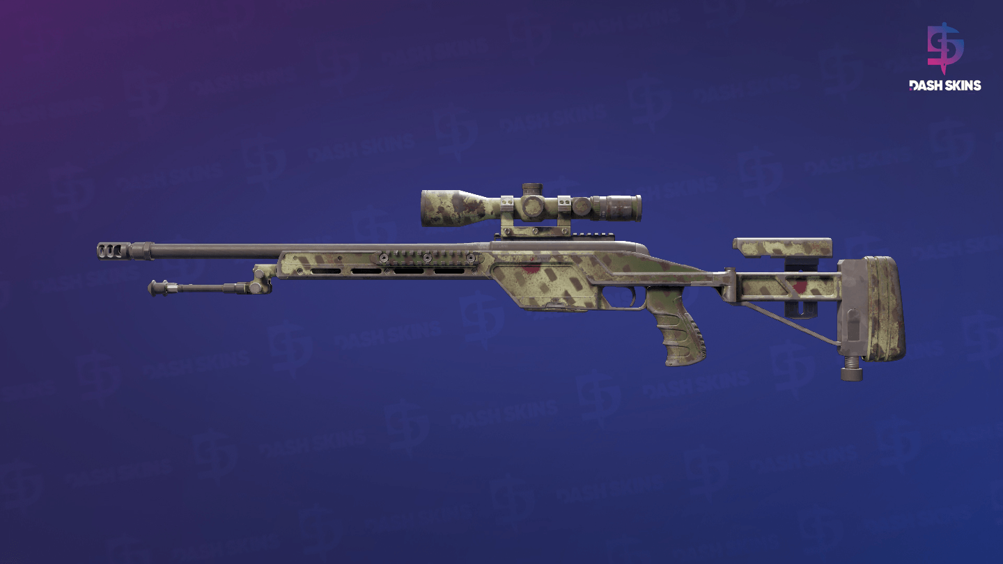 SSG 08 | Lichen Dashed (Field-Tested) Screenshot Playside
