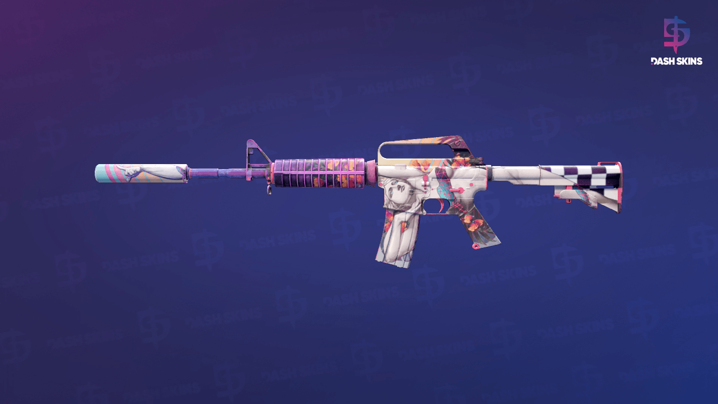 M4A1-S | Vaporwave (Minimal Wear) Screenshot Playside