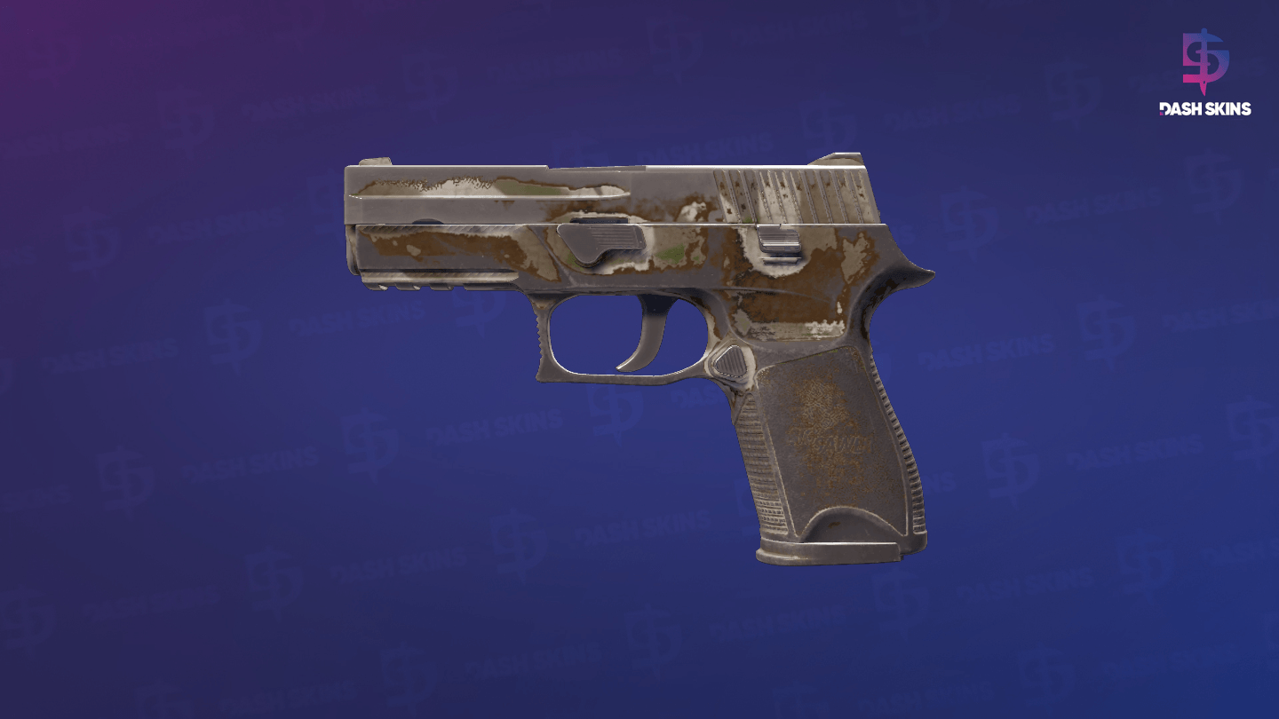 P250 | Bone Mask (Battle-Scarred) Screenshot Playside