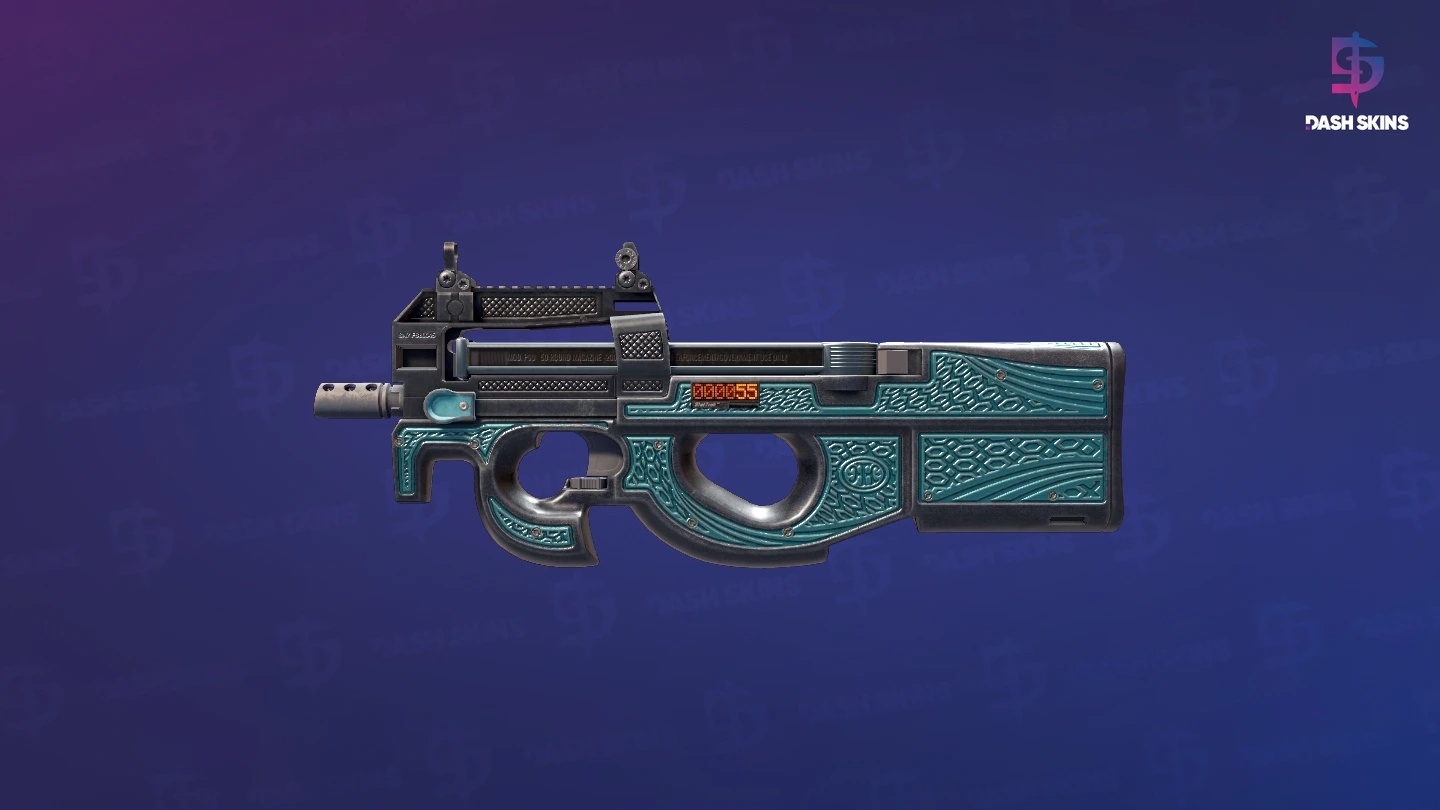 StatTrak™ P90 | Traction (Well-Worn) Screenshot Playside