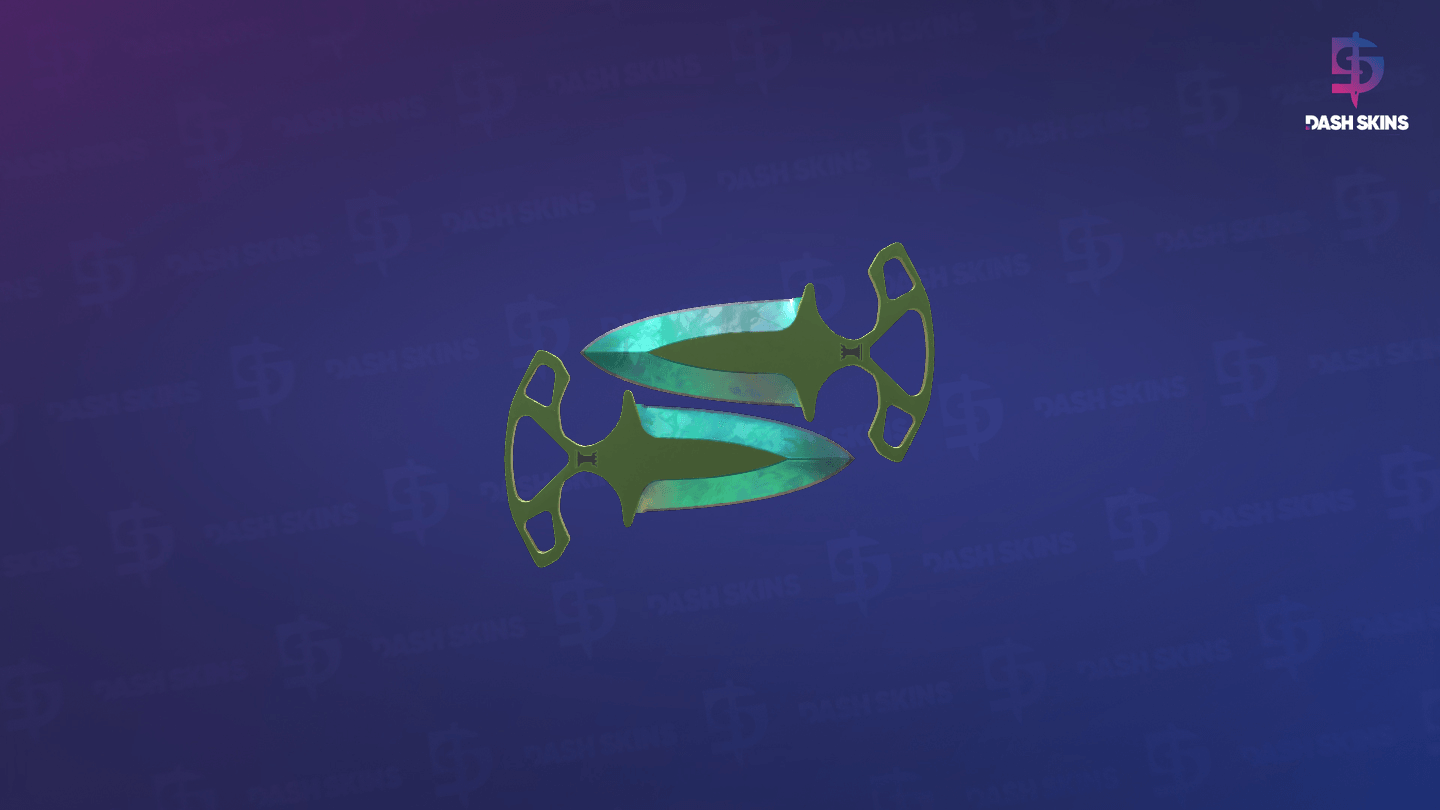 ★ Shadow Daggers | Gamma Doppler (Factory New) - Phase 2 Screenshot Playside