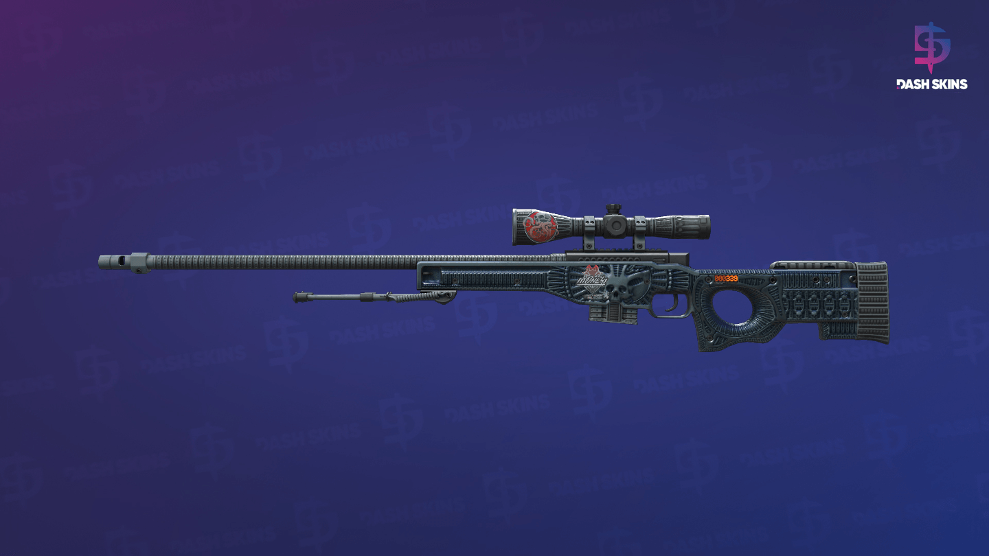 StatTrak™ AWP | Exoskeleton (Minimal Wear) Screenshot Playside