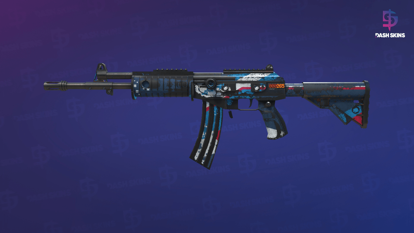 StatTrak™ Galil AR | Rocket Pop (Battle-Scarred) Screenshot Playside