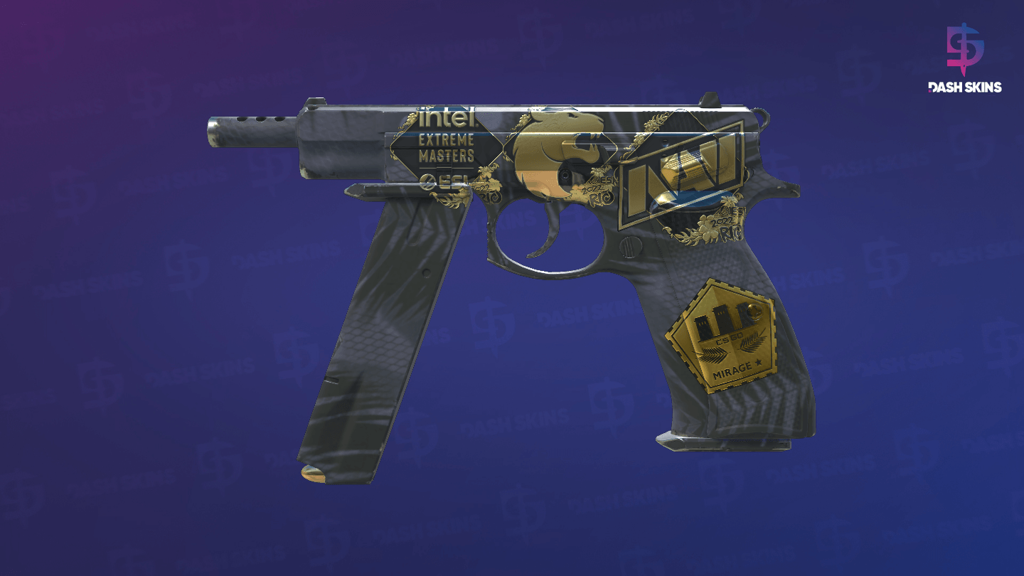 Souvenir CZ75-Auto | Midnight Palm (Factory New) Screenshot Playside