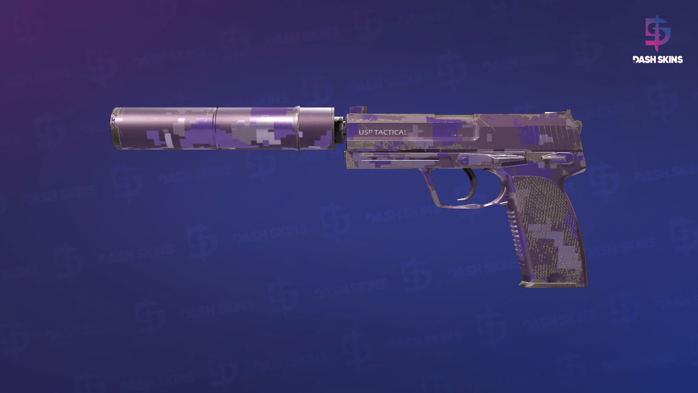 USP-S | Purple DDPAT (Field-Tested) Screenshot Playside