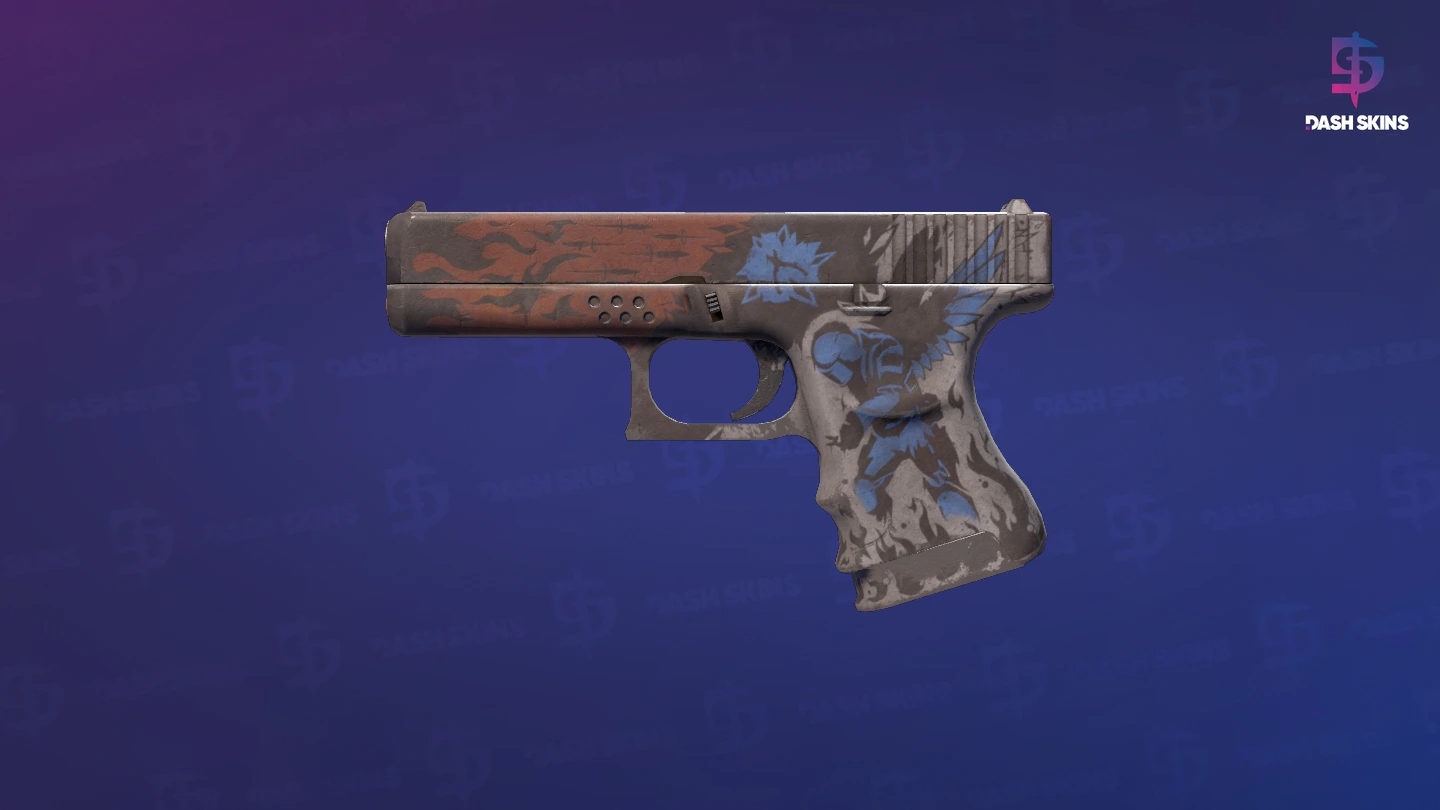 Glock-18 | Sacrifice (Well-Worn) Screenshot Playside