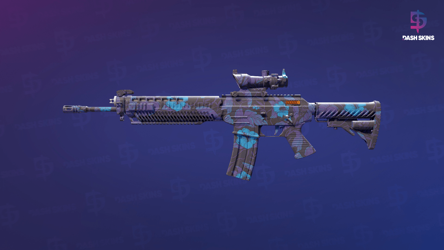 StatTrak™ SG 553 | Aloha (Factory New) Screenshot Playside