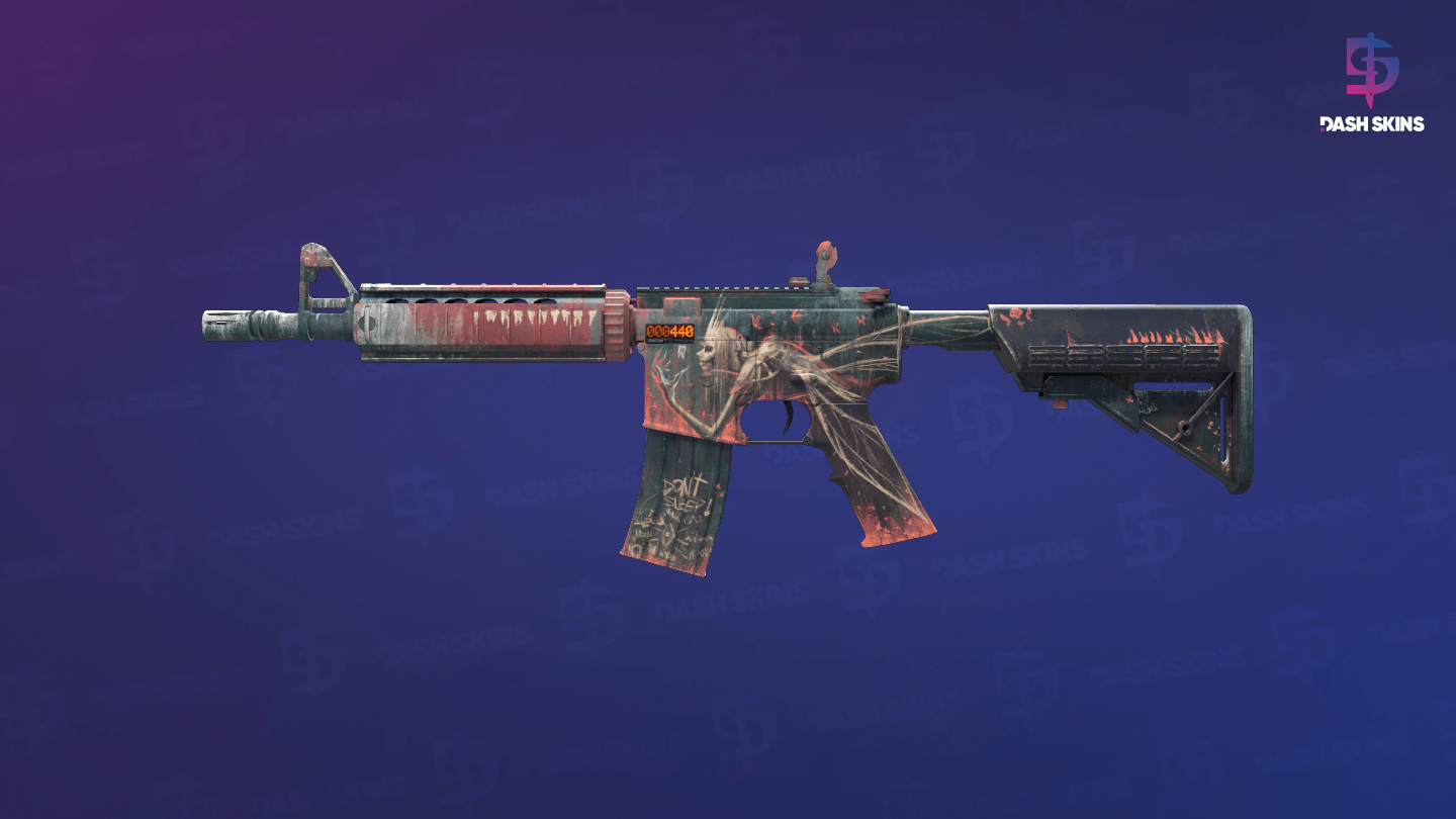 StatTrak™ M4A4 | Tooth Fairy (Factory New) Screenshot Playside