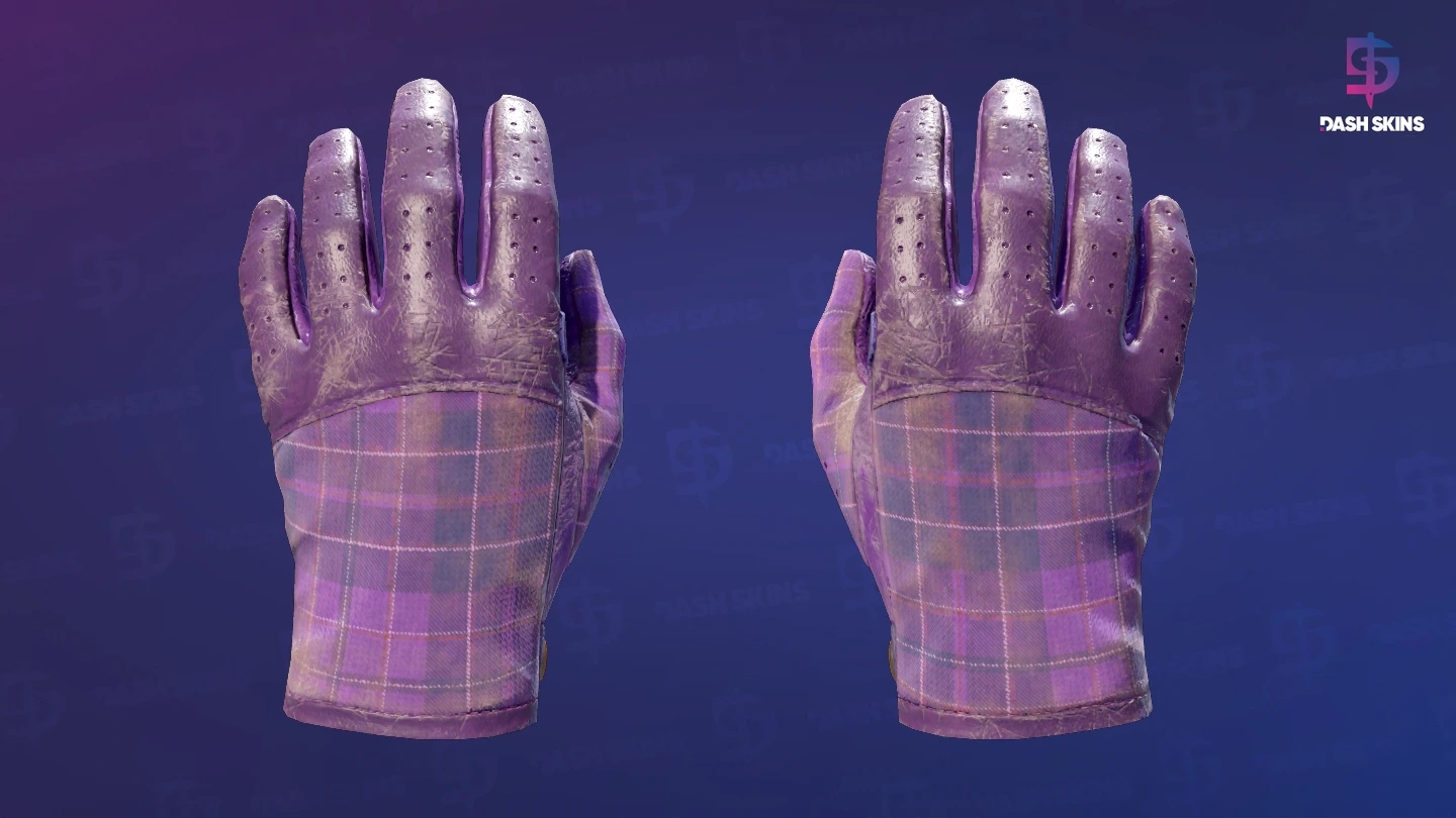 ★ Driver Gloves | Imperial Plaid (Battle-Scarred) Screenshot Playside