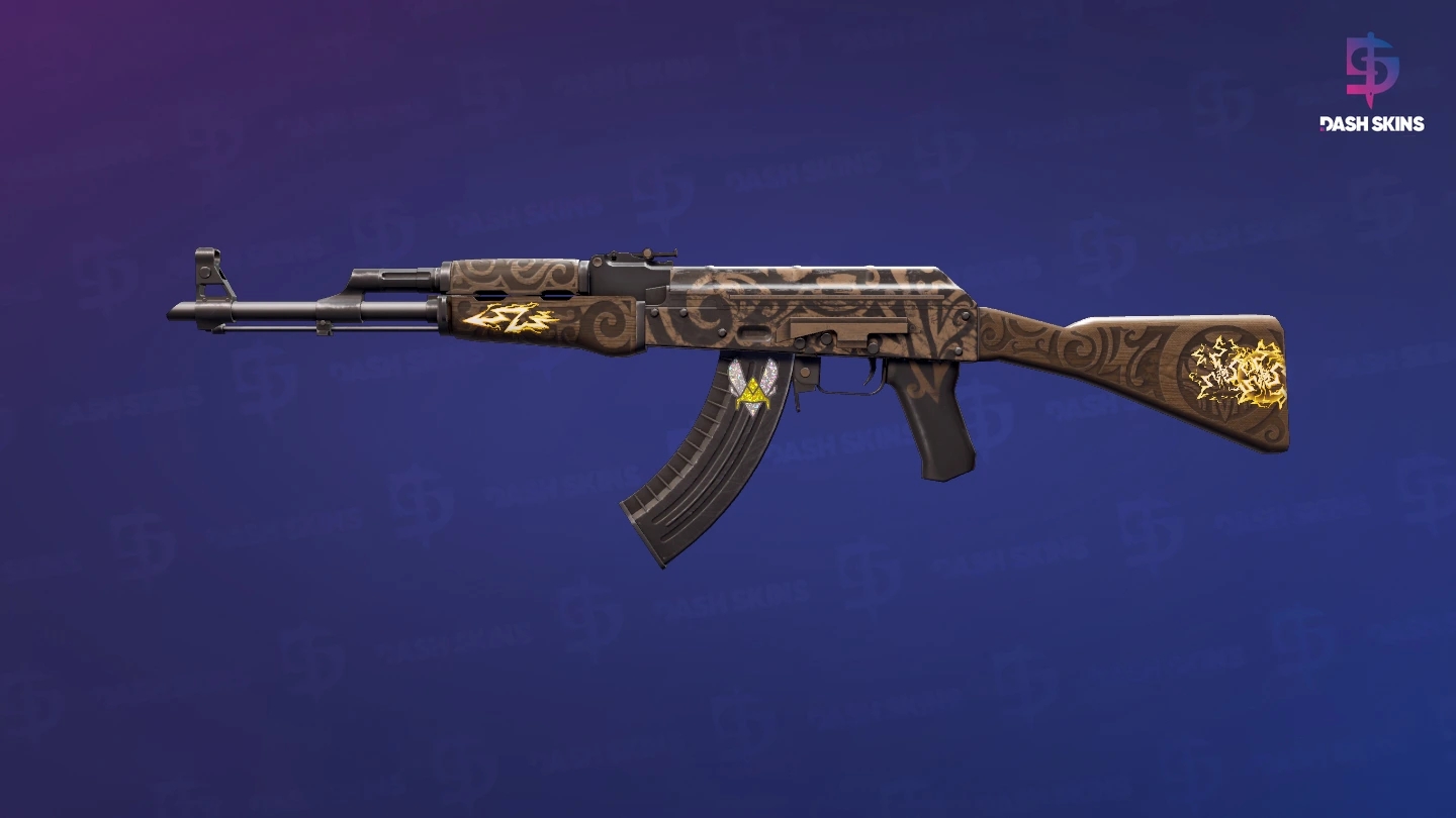 AK-47 | Uncharted (Factory New) Screenshot Playside