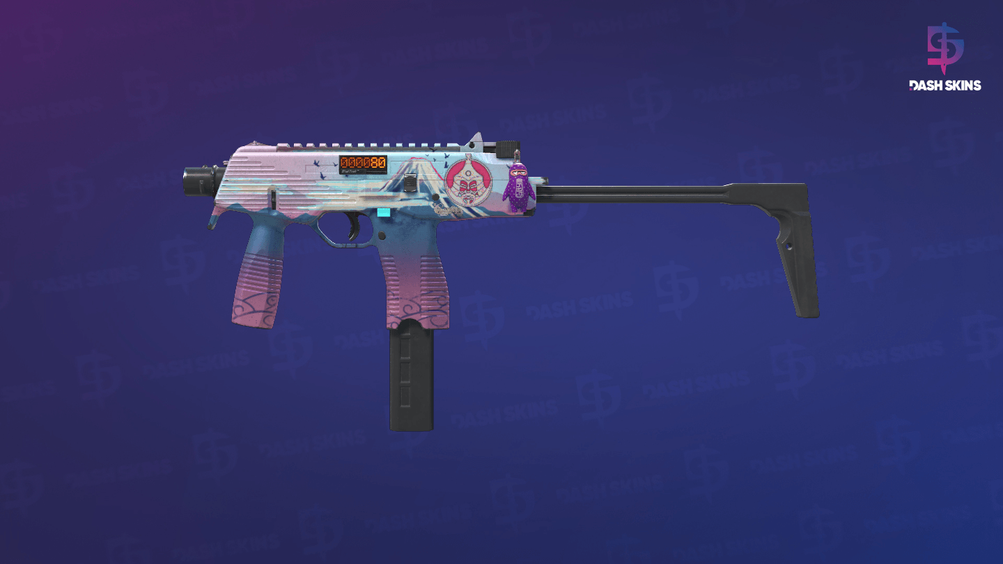 StatTrak™ MP9 | Mount Fuji (Minimal Wear) Screenshot Playside