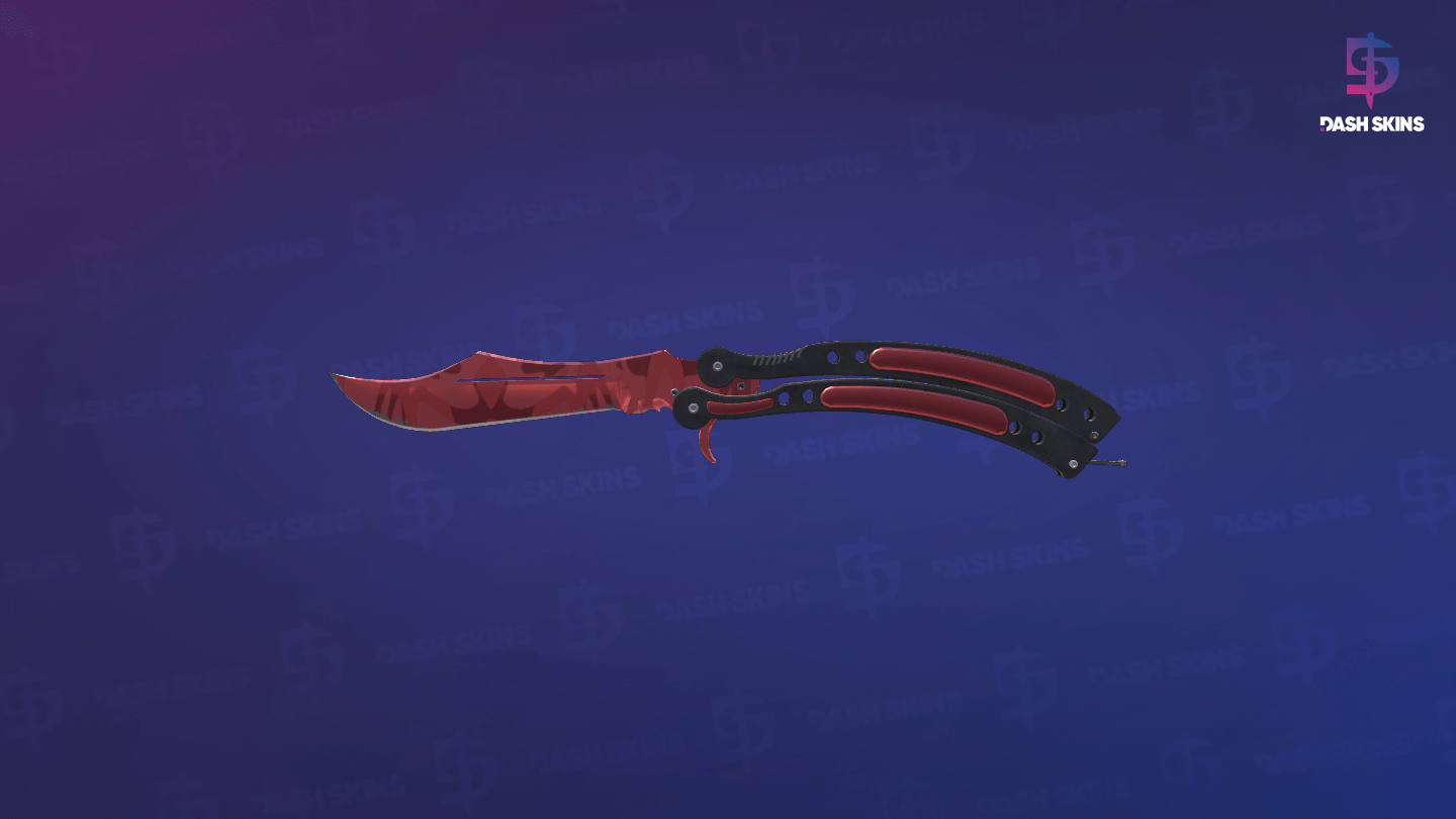 ★ Butterfly Knife | Slaughter (Minimal Wear) Screenshot Playside