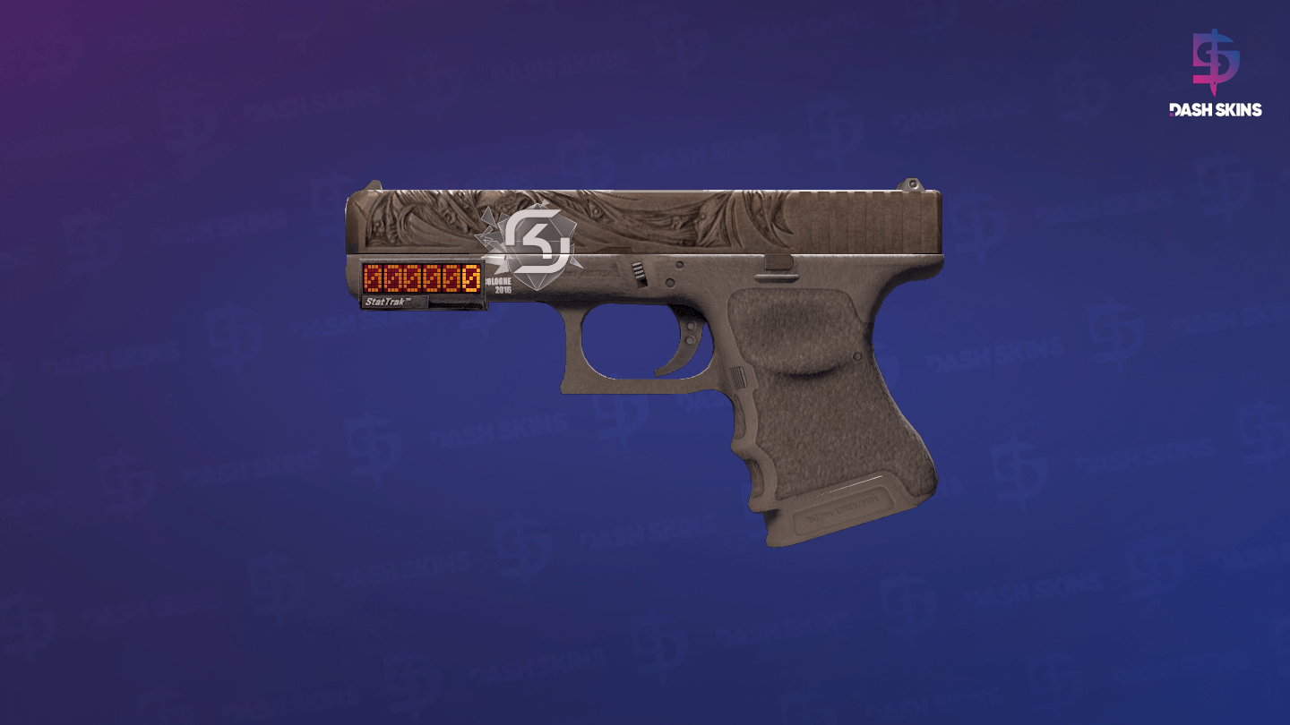 StatTrak™ Glock-18 | Wraiths (Battle-Scarred) Screenshot Playside