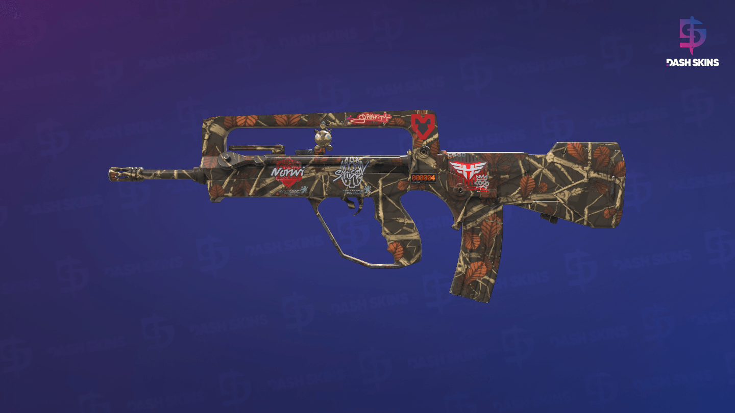 StatTrak™ FAMAS | Crypsis (Factory New) Screenshot Playside