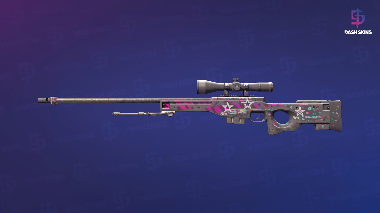 AWP | Chromatic Aberration (Battle-Scarred) Screenshot Playside