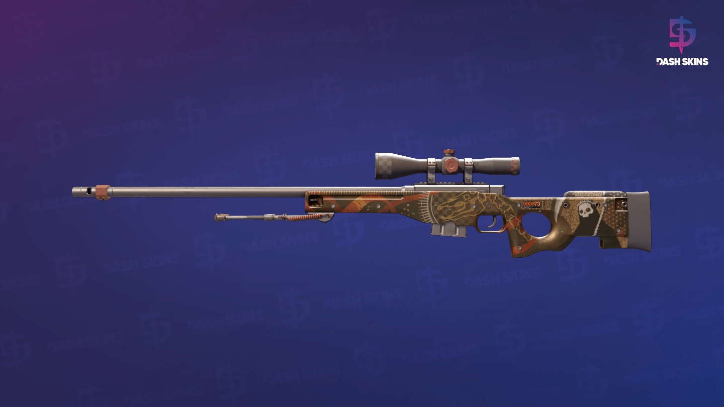 StatTrak™ AWP | Mortis (Field-Tested) Screenshot Playside