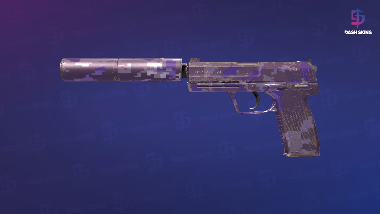 USP-S | Purple DDPAT (Field-Tested) Screenshot Playside