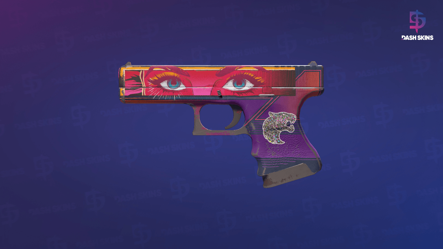 Glock-18 | Vogue (Well-Worn) Screenshot Playside