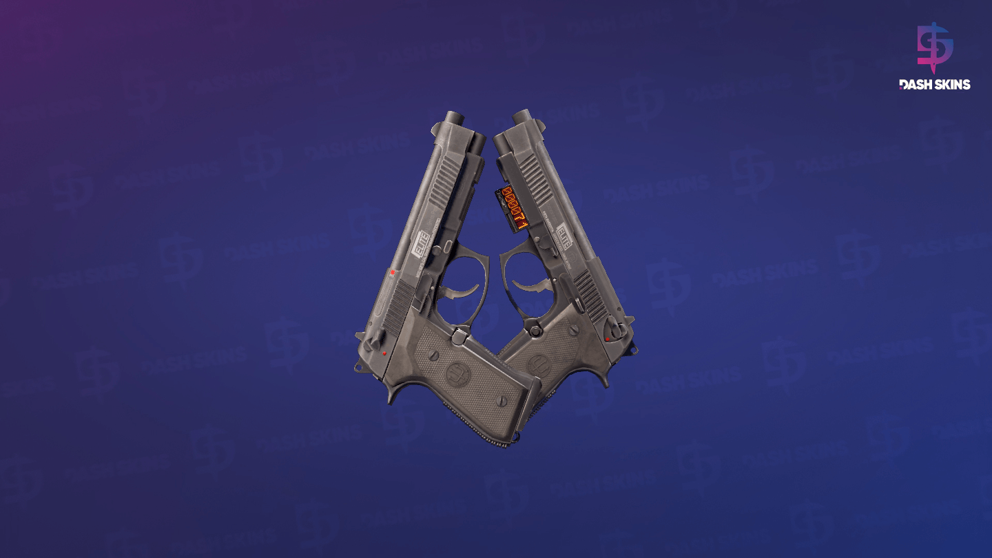 StatTrak™ Dual Berettas | Elite 1.6 (Factory New) Screenshot Playside