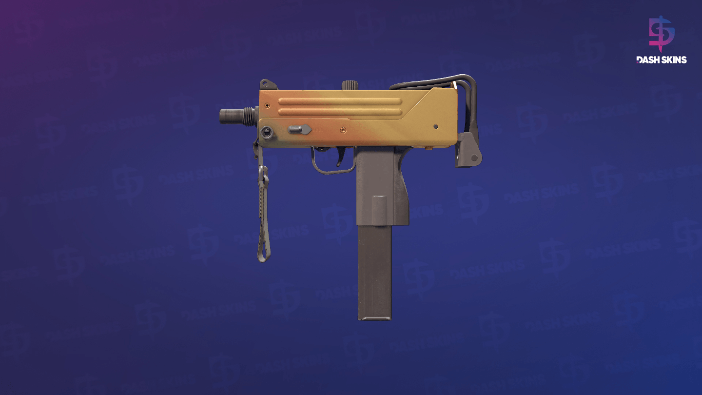 Souvenir MAC-10 | Amber Fade (Field-Tested) Screenshot Playside