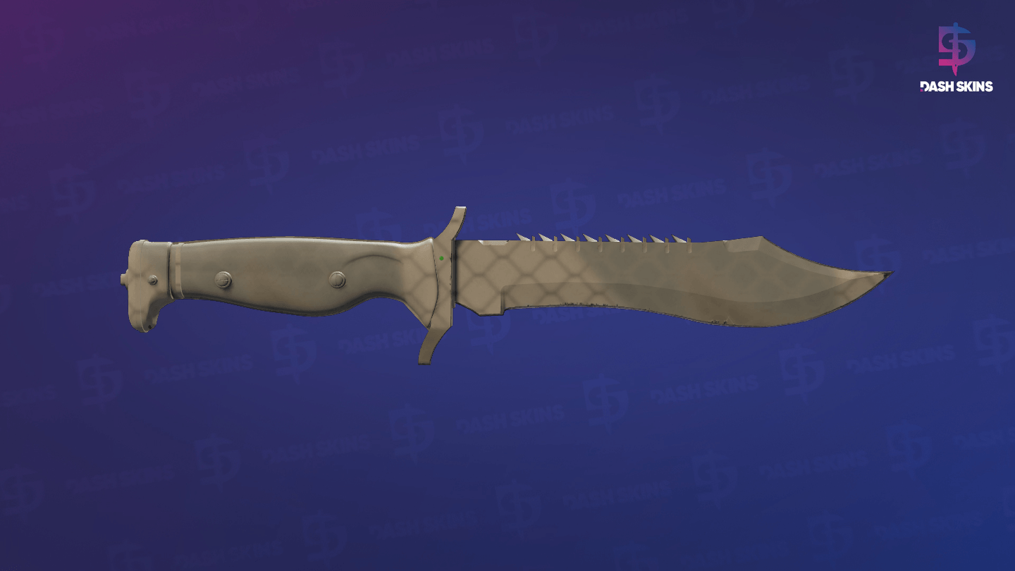 ★ Bowie Knife | Safari Mesh (Minimal Wear) Screenshot Playside