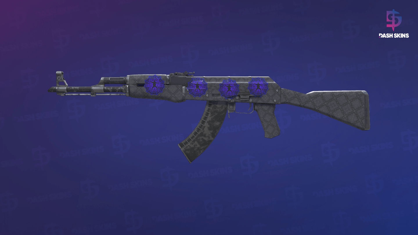 AK-47 | Baroque Purple (Well-Worn) Screenshot Playside