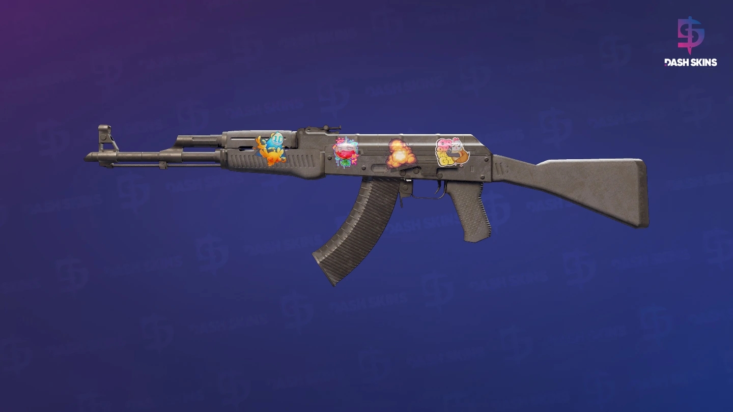 AK-47 | Slate (Battle-Scarred) Screenshot Playside