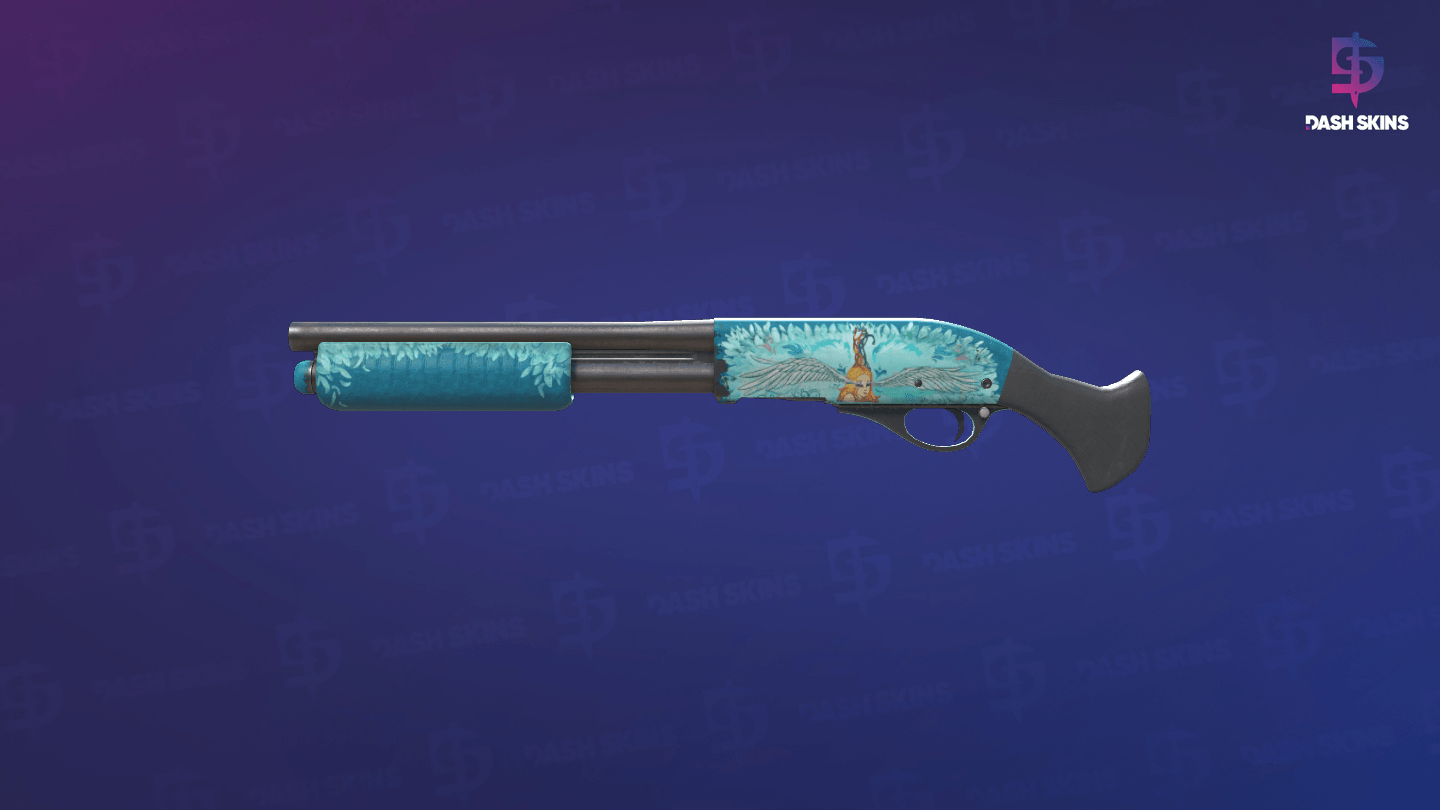 Sawed-Off | Serenity (Factory New) Screenshot Playside