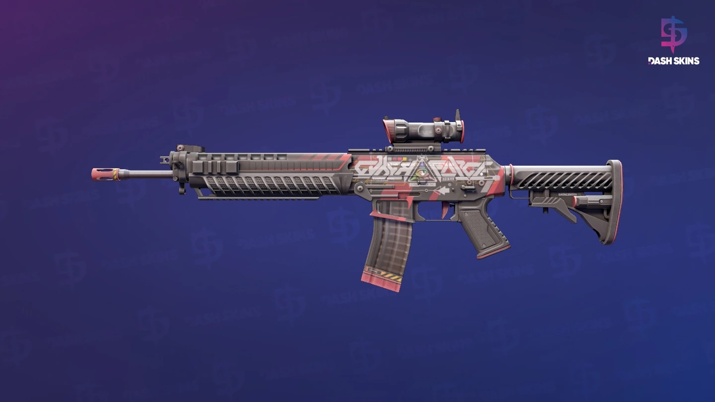 SG 553 | Cyberforce (Factory New) Screenshot Playside