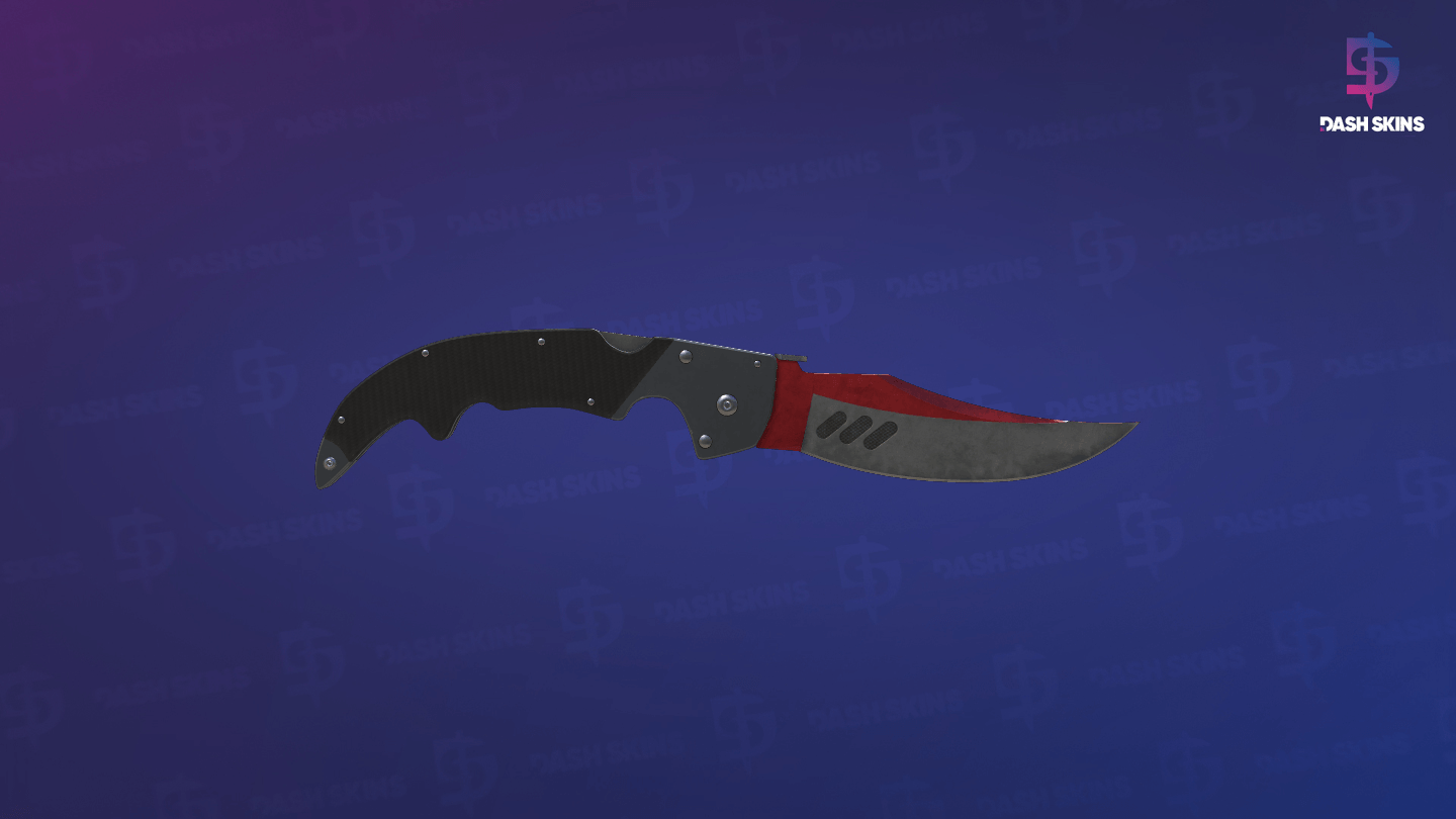 ★ Falchion Knife | Autotronic (Well-Worn) Screenshot Playside