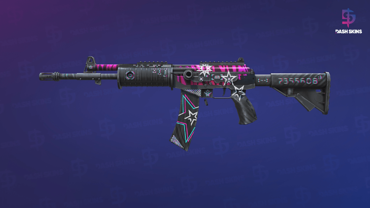 Galil AR | Chromatic Aberration (Well-Worn) Screenshot Playside