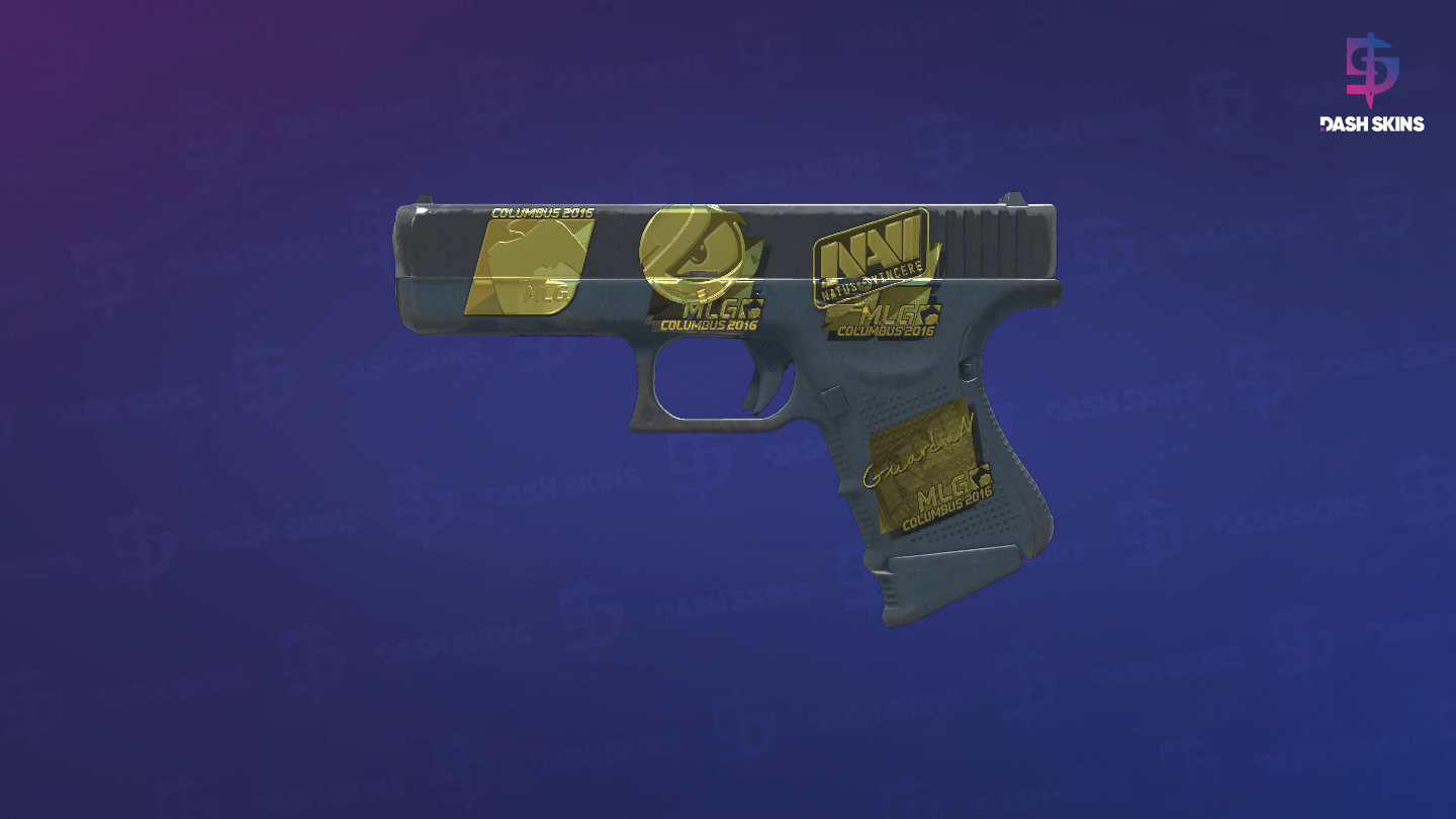 Souvenir Glock-18 | Night (Well-Worn) Screenshot Playside