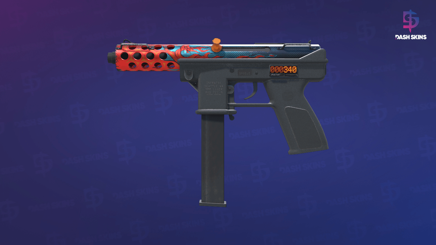 StatTrak™ Tec-9 | Re-Entry (Minimal Wear) Screenshot Playside