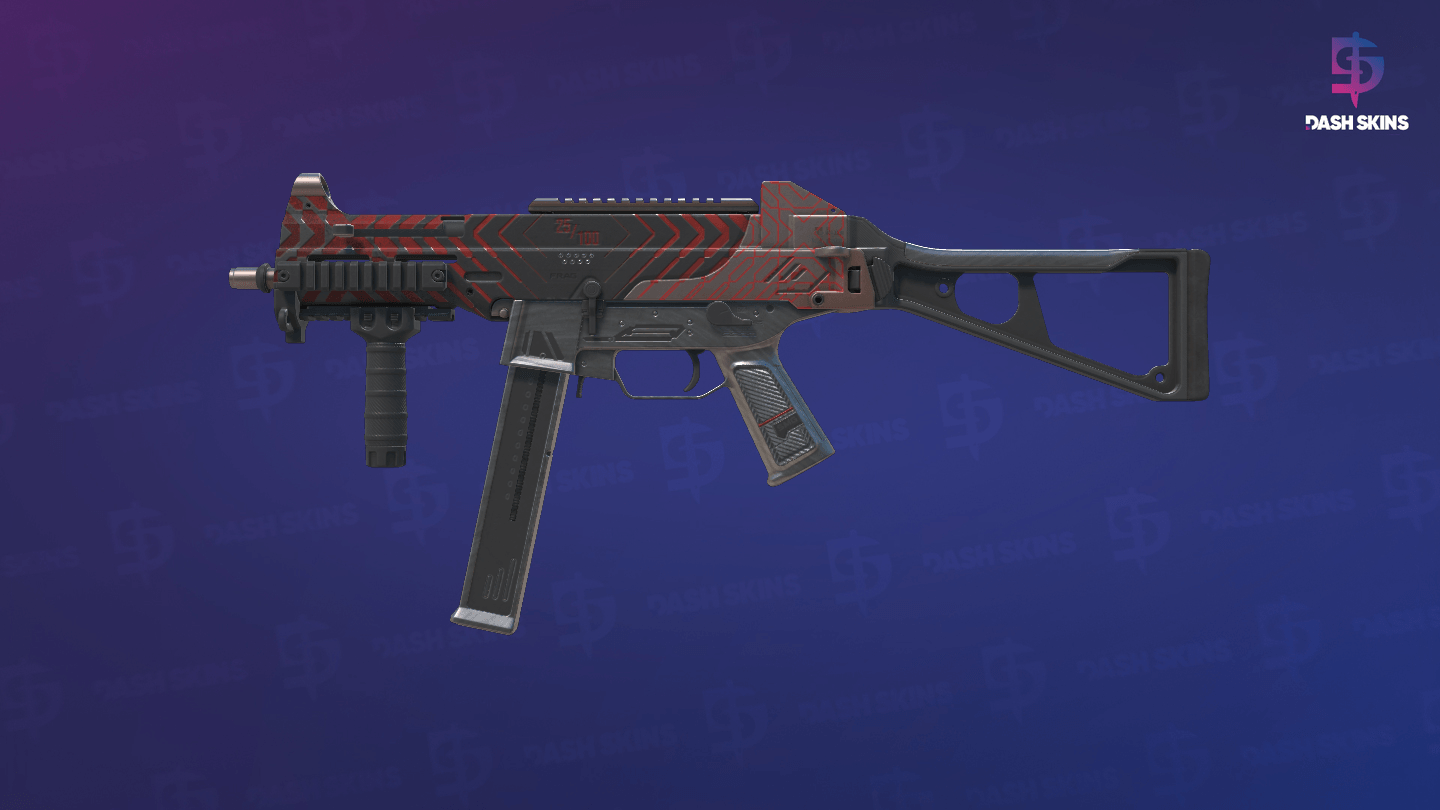 UMP-45 | Fragment (Minimal Wear) Screenshot Playside