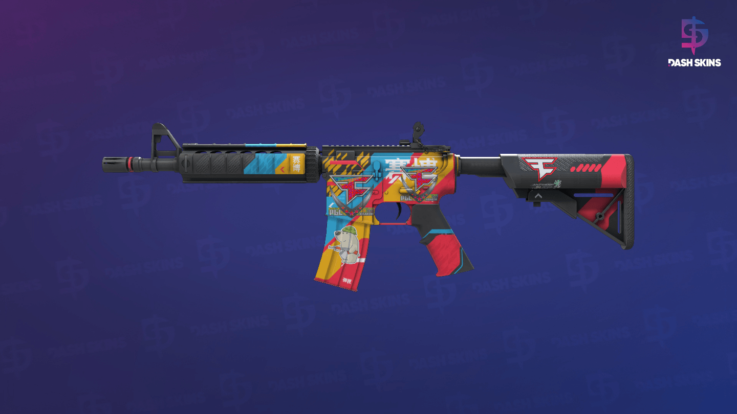 M4A4 | Cyber Security (Factory New) Screenshot Playside