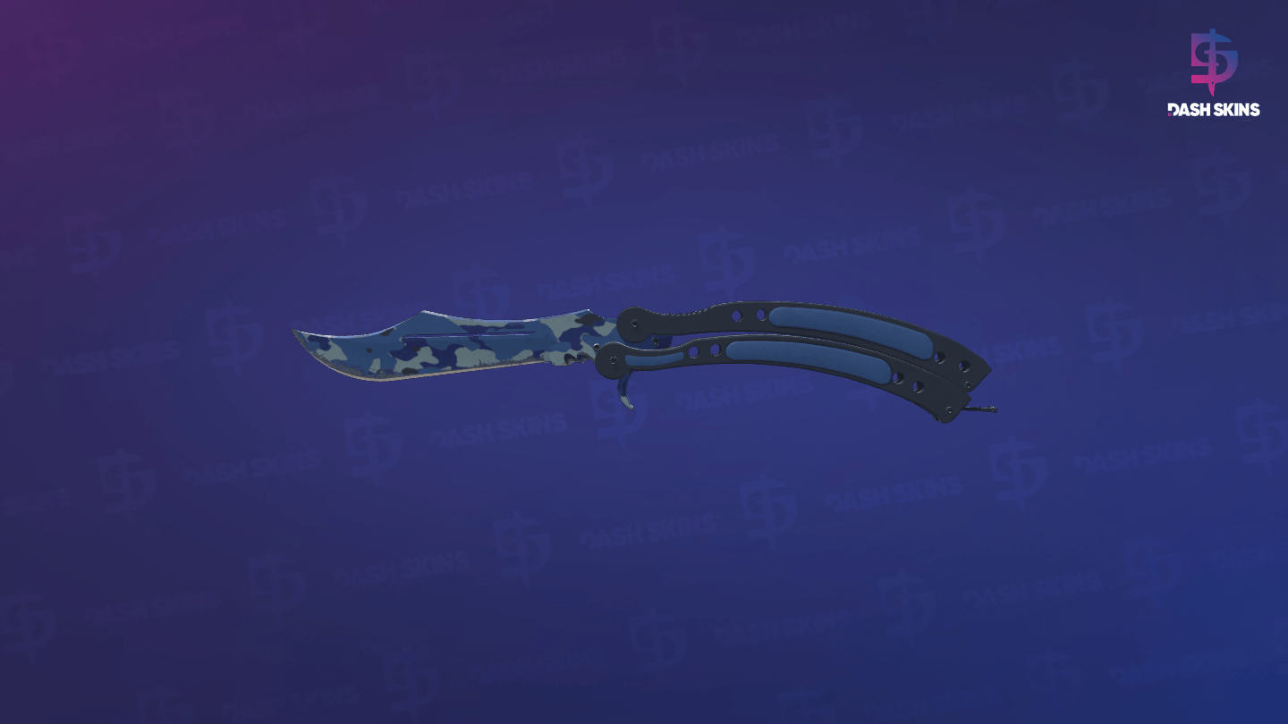 ★ Butterfly Knife | Bright Water (Field-Tested) Screenshot Playside