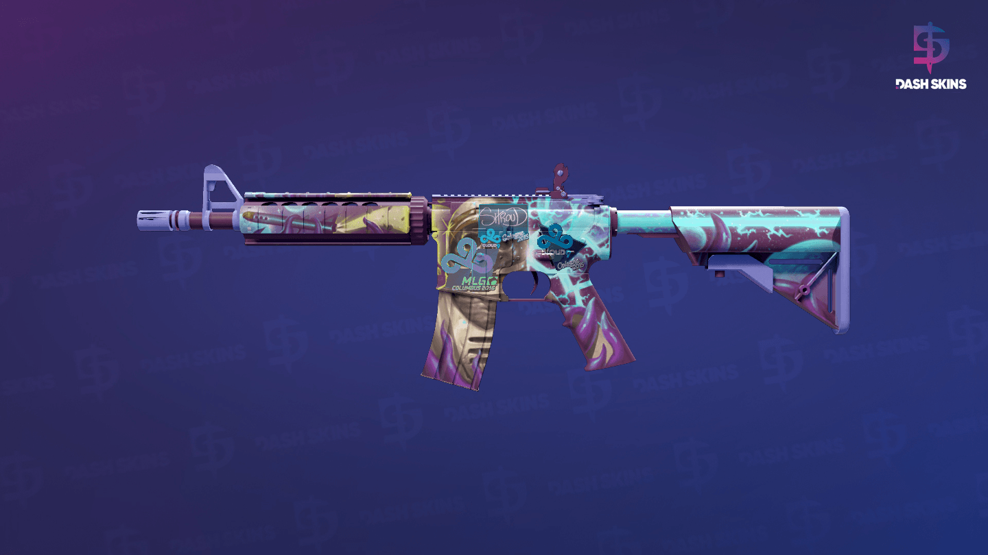 M4A4 | Desolate Space (Field-Tested) Screenshot Playside