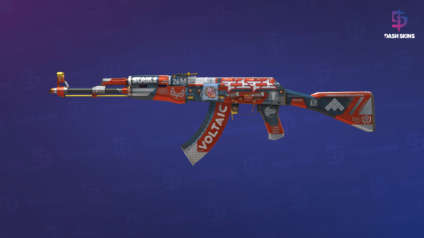 AK-47 | Bloodsport (Minimal Wear) Screenshot Playside