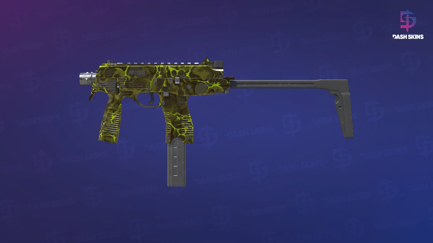 MP9 | Bioleak (Minimal Wear) Screenshot Playside