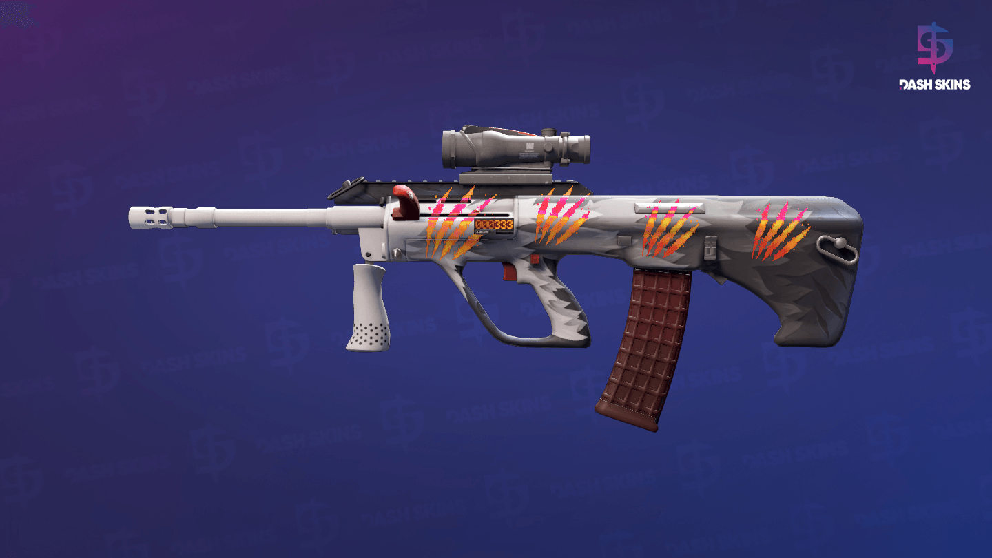 StatTrak™ AUG | Arctic Wolf (Minimal Wear) Screenshot Playside