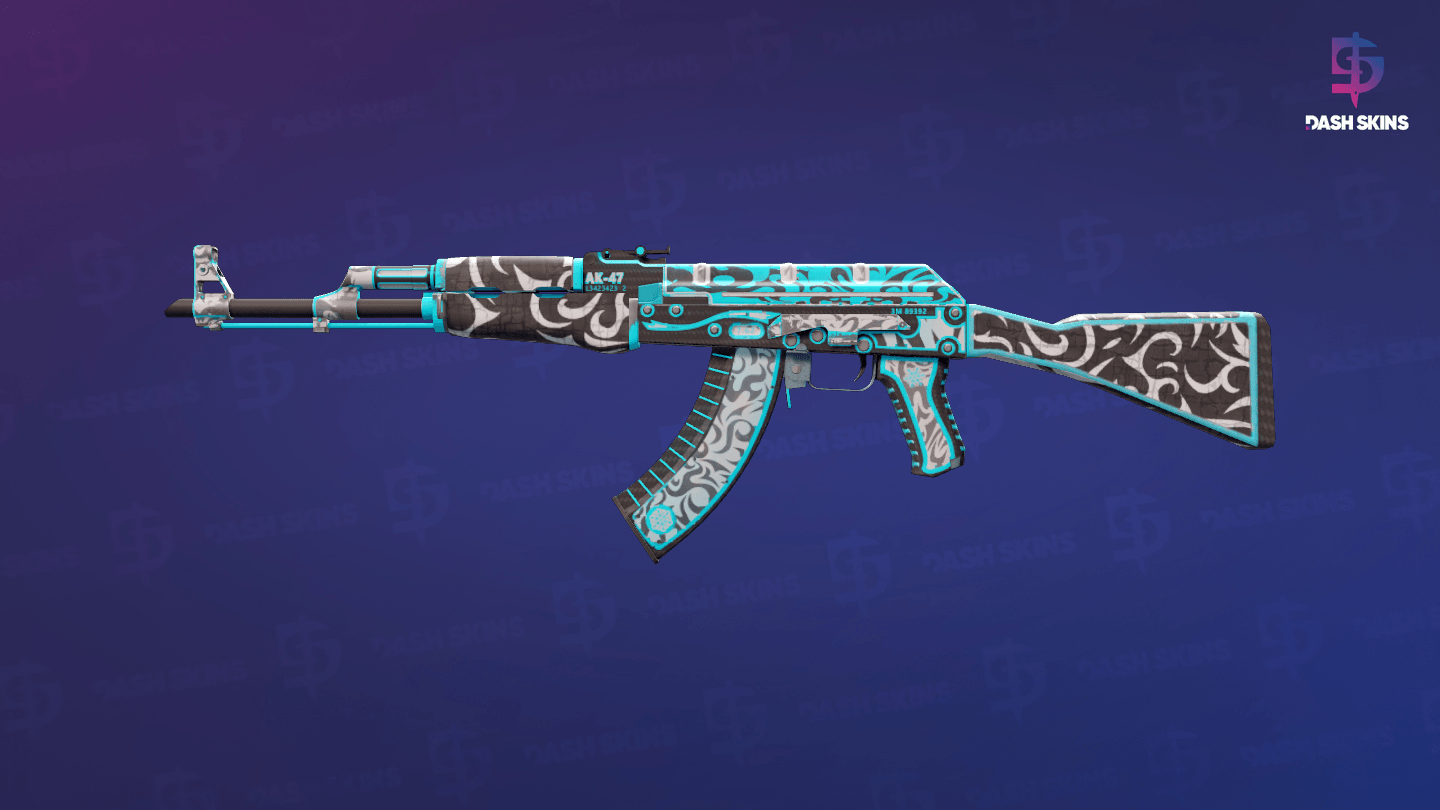 AK-47 | Frontside Misty (Field-Tested) Screenshot Playside