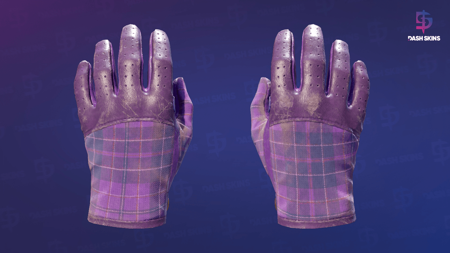★ Driver Gloves | Imperial Plaid (Well-Worn) Screenshot Playside