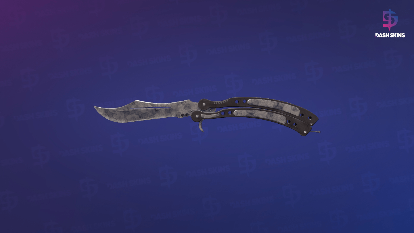★ Butterfly Knife | Stained (Battle-Scarred) Screenshot Playside
