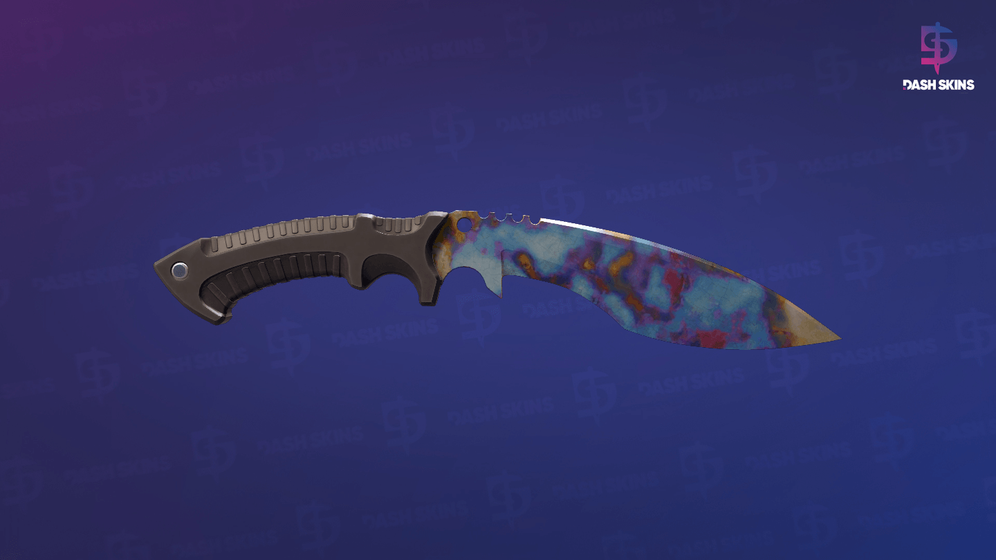 ★ Kukri Knife | Case Hardened (Battle-Scarred) Screenshot Playside