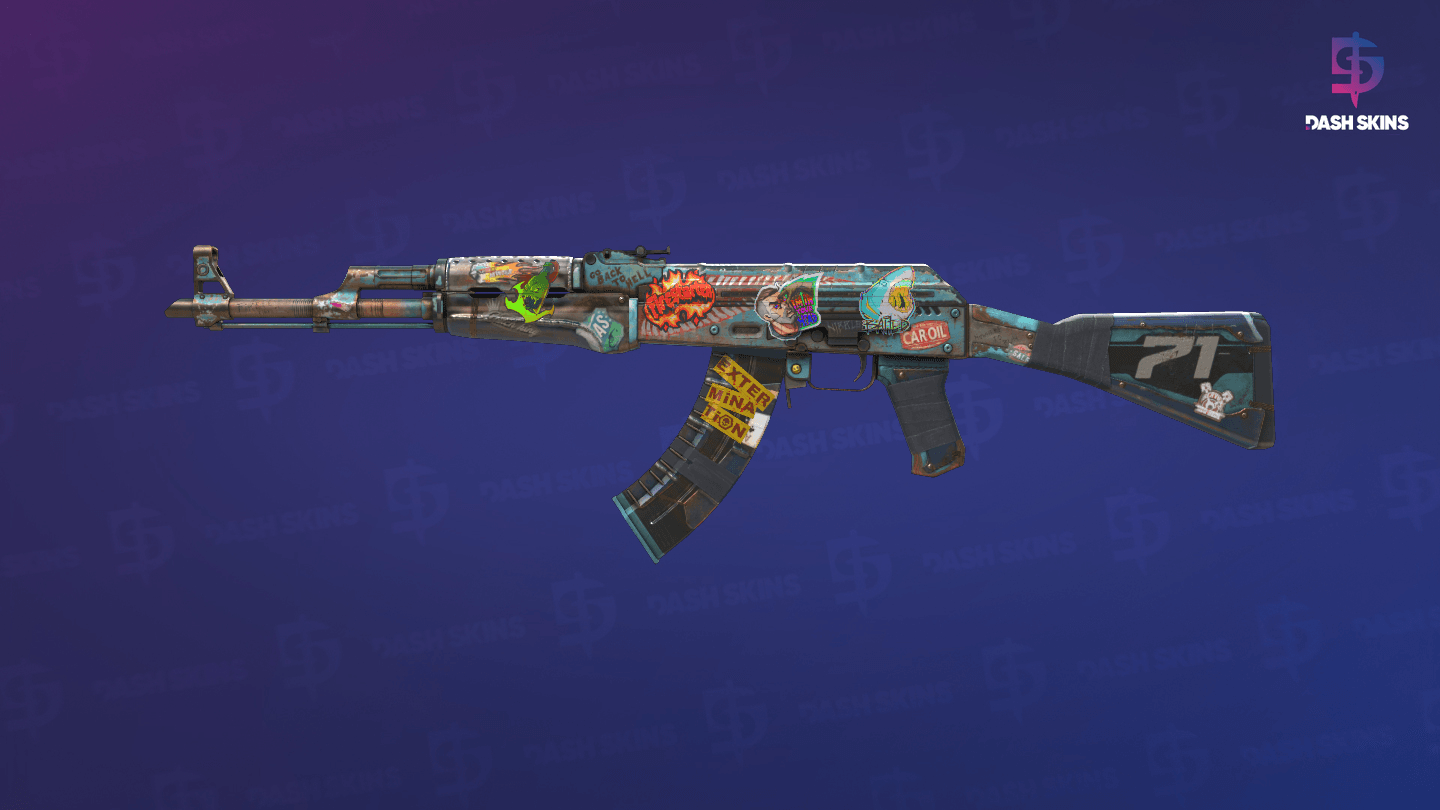 AK-47 | Rat Rod (Minimal Wear) Screenshot Playside