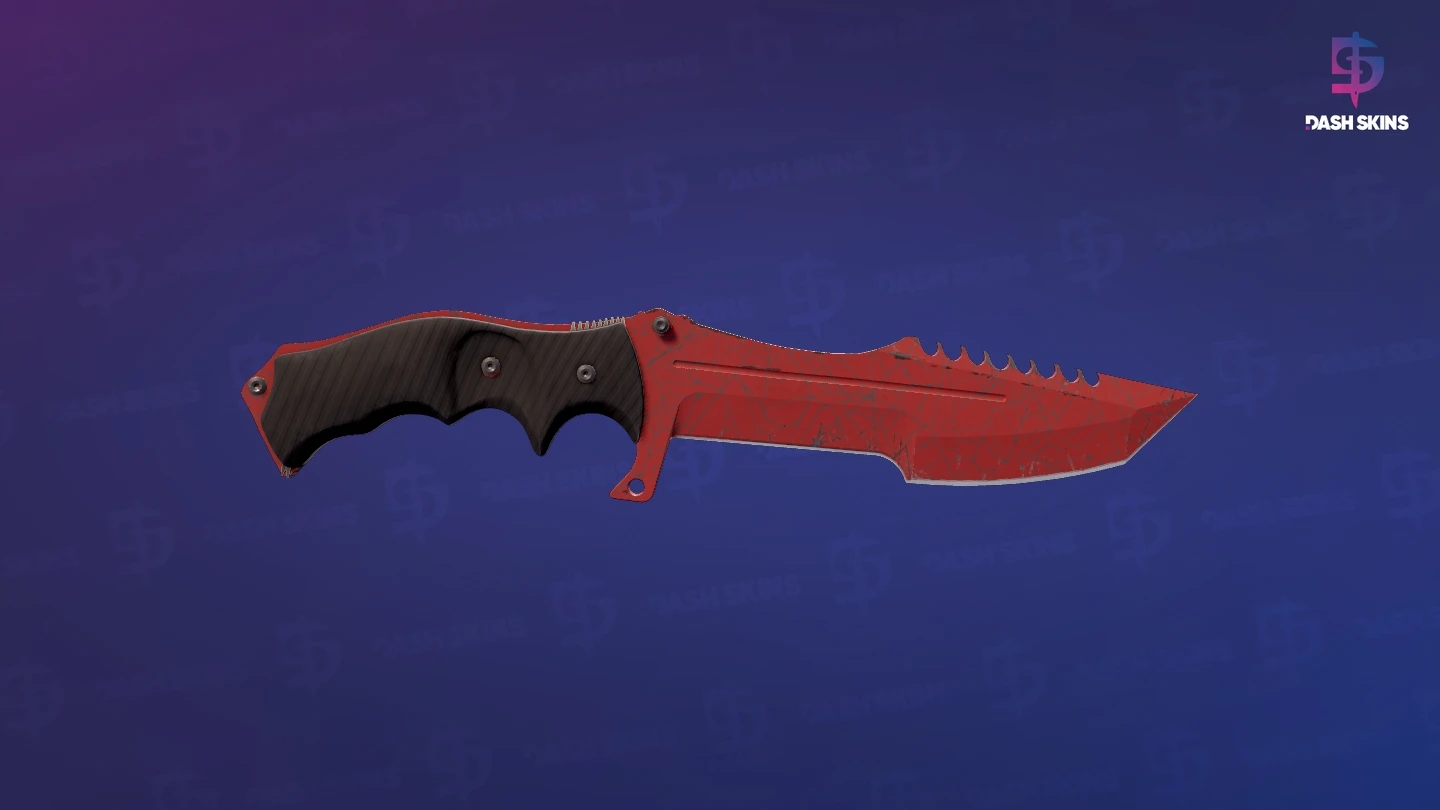 ★ Huntsman Knife | Crimson Web (Minimal Wear) Screenshot Playside