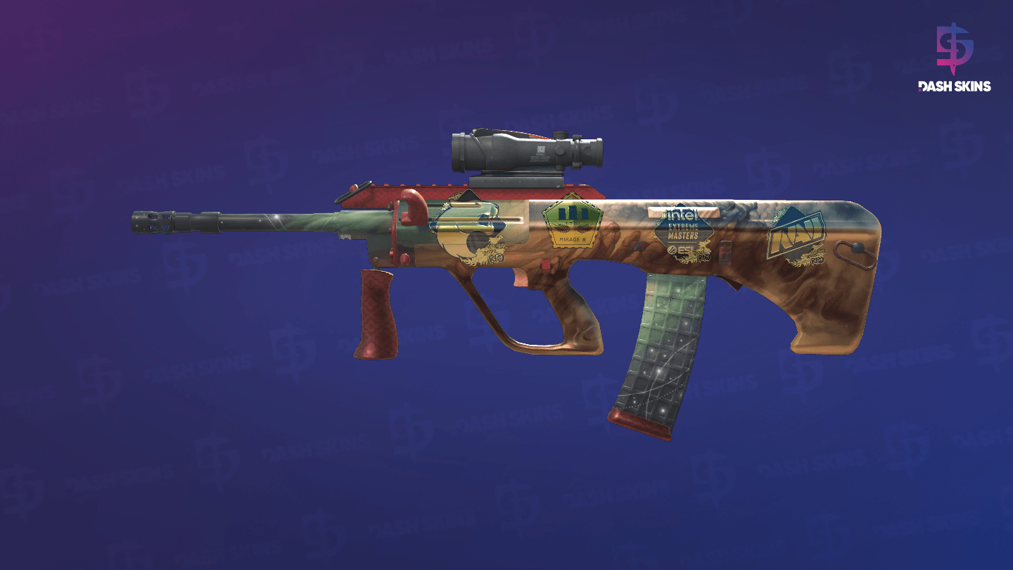 Souvenir AUG | Sand Storm (Minimal Wear) Screenshot Playside